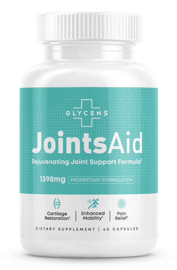 JointsAid Plant-Based Rejuvenating Joint Support Formula 1398mg 60 Capsules